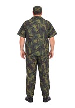 Plus Size Commando Camouflage Mens Costume Alt 1