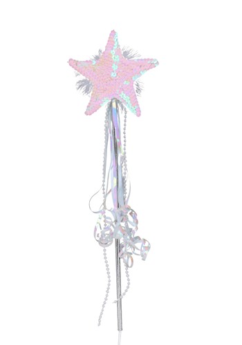 Fairys Sequin Pink Accessory Wand