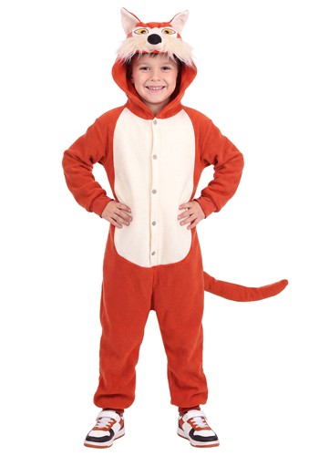Kids Red Fox Costume Onesie