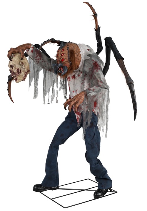 Animatronic Dr Fangor Spider Guy Decoration
