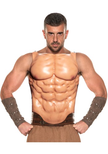 Adult Muscle Chest Plate Costume Accessory