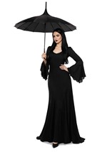 Adult Black Pagoda Umbrella Costume Prop Alt 1