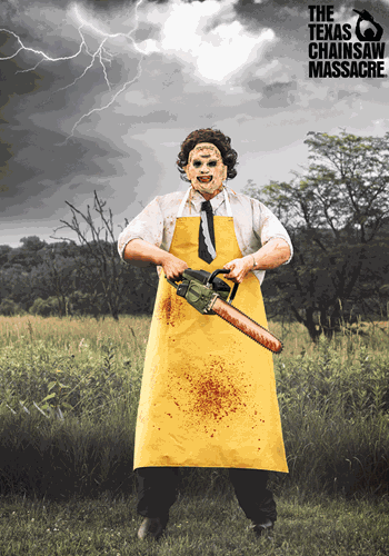 Texas Chainsaw Massacre Animatronic Leatherface Decoration 1