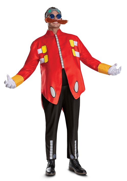 Adult Dr Eggman Deluxe Costume