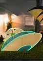 2D Alien Ship Tinsel Fabric Decoration