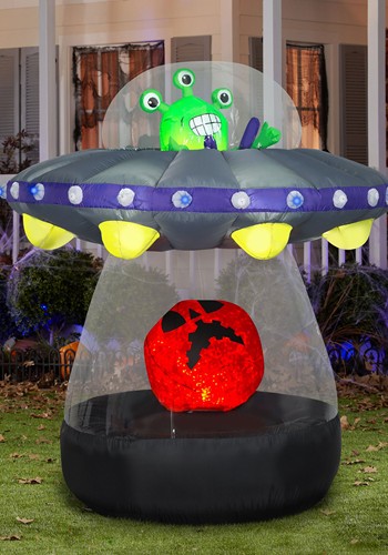 Alien Spacecraft Animated Inflatable Decoration