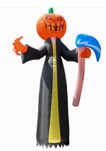 Inflatable Pumpkin Reaper Halloween Decoration Alt 1