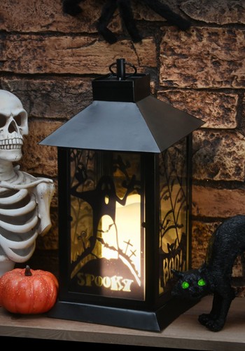 Ghost Lantern Light Up Decoration