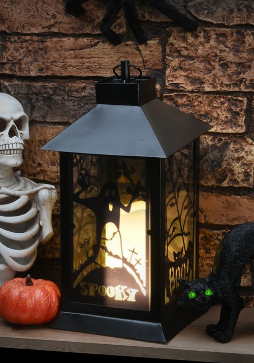 Ghost Lantern Light Up Decoration