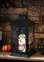 Bats and Cobwebs Lantern Light Up Decoration