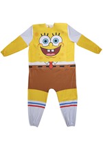 Adult SpongeBob Jumpsuit Costume Alt 4