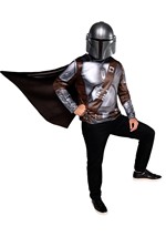 Adult Star Wars Mandalorian Costume Top Mask Alt 4