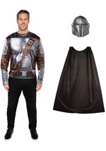 Adult Star Wars Mandalorian Costume Top Mask Alt 1