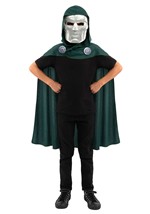 Kids Marvel Doctor Doom Mask Hooded Cape Accessory Kit
