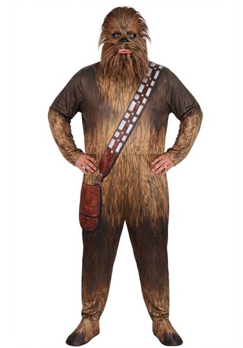 Plus Size Chewbacca Qualux Costume for Men