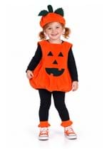Toddler Orange Pumpkin Costume Main 1