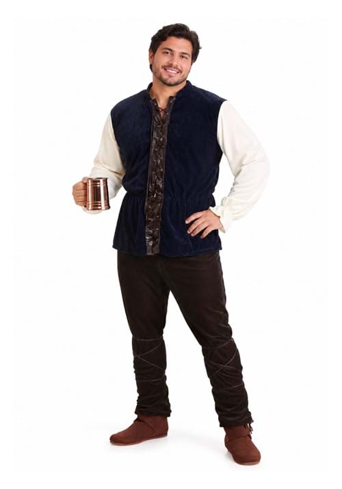 Plus Size Medieval Tavern Man Costume for Men upd