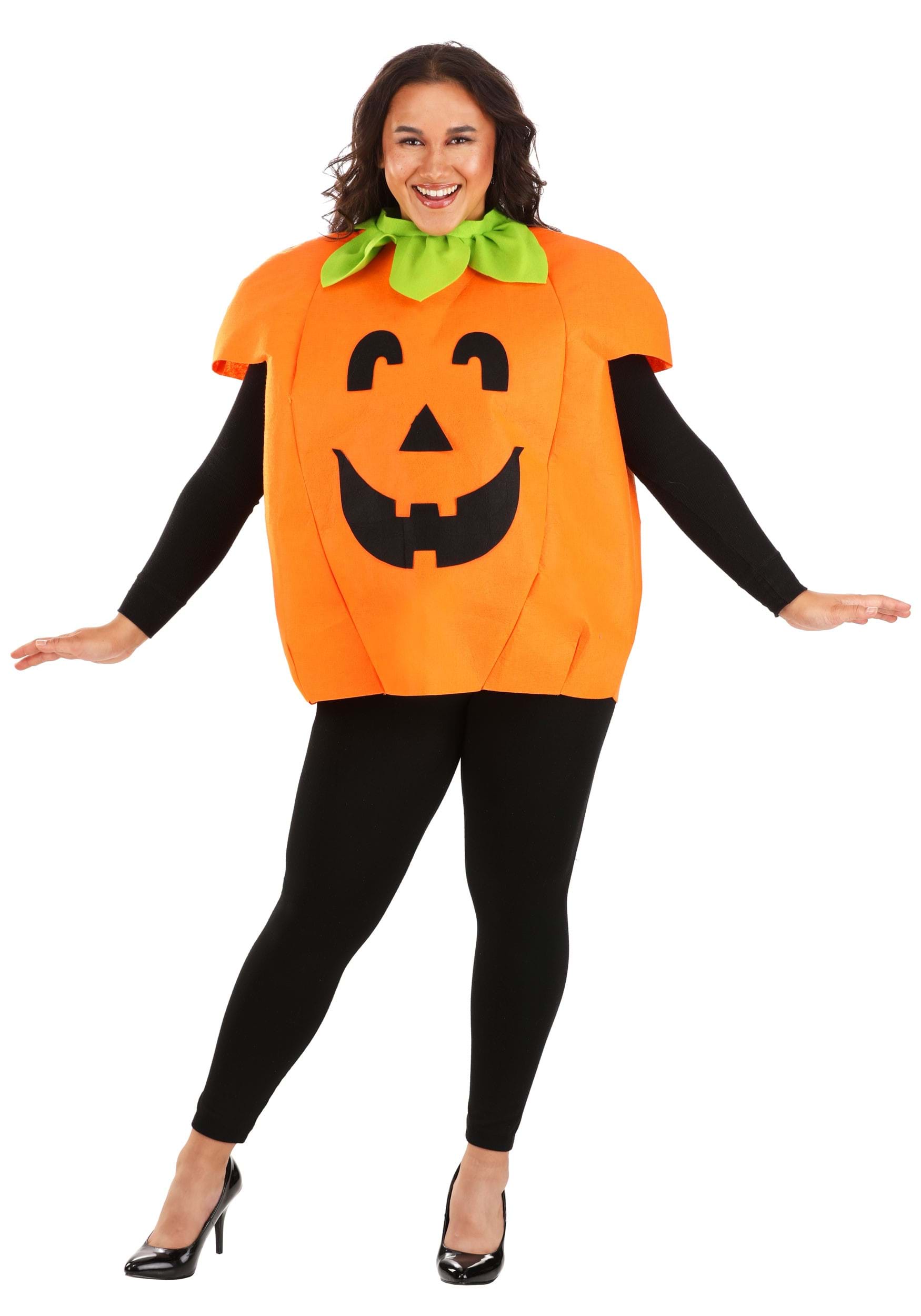 Plus Size Smiley Pumpkin Costume