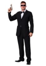 Plus Size Black Suit Costume alt2