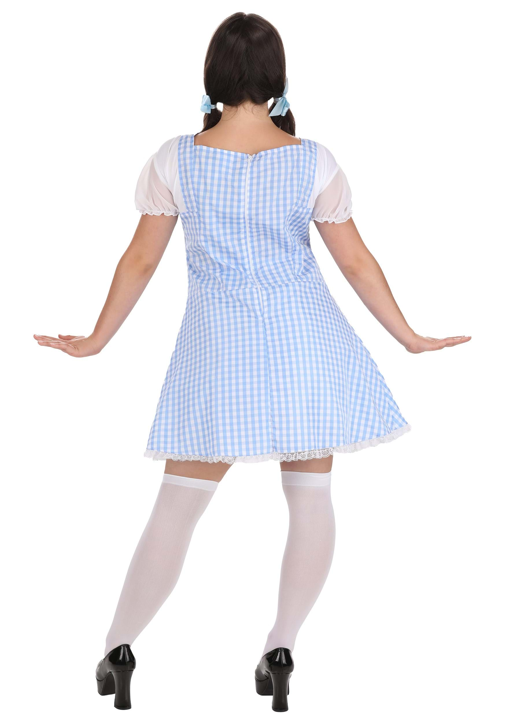 Adult gingham dress best sale