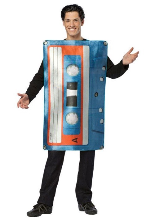 Adult Cassette Tape Costume