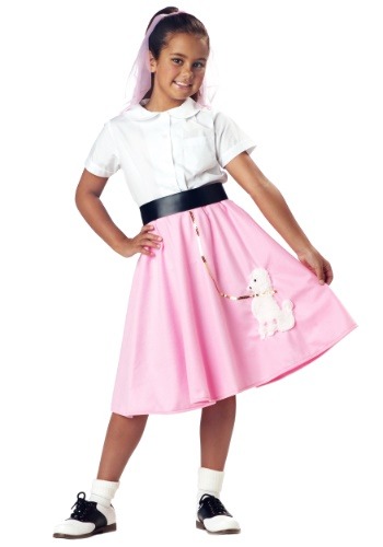 Kids Pink Poodle Skirt Update1