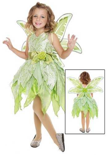 Girls Tinker Fairy Costume