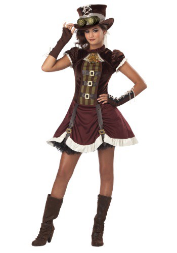 Tween Steampunk Girl Costume