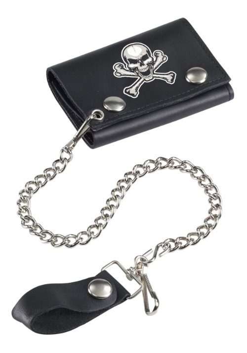 Biker Wallet w/ Chain	