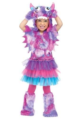 Toddler Polka Dot Monster Costume