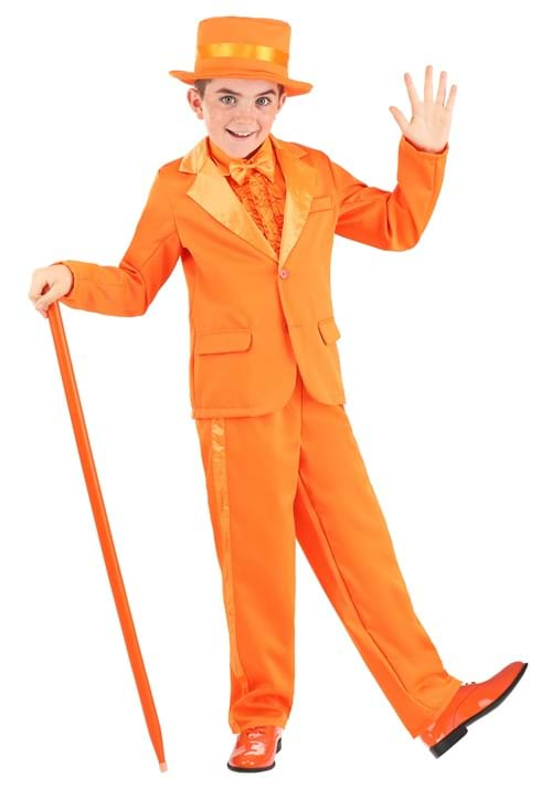 Child Orange Tuxedo