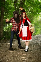 Plus Size Fierce Werewolf Adult Costume Alt 1