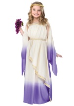 Girls Purple Goddess Costume