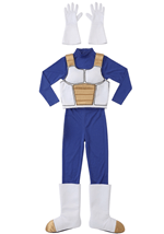 Kid's Dragon Ball Z Vegeta Costume Alt 1