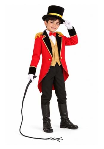 Ringmaster Kids Costume New main