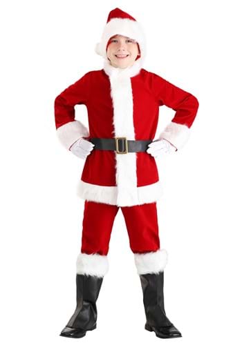 Child Deluxe Santa Costume Update Main