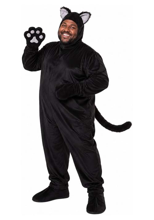Plus Size Black Cat Costume upd