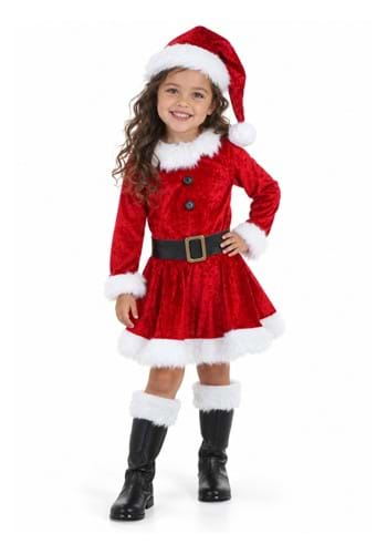 Girl's Mrs. Claus Toddler Costume upd