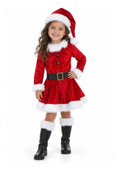 Girl's Mrs. Claus Toddler Costume upd