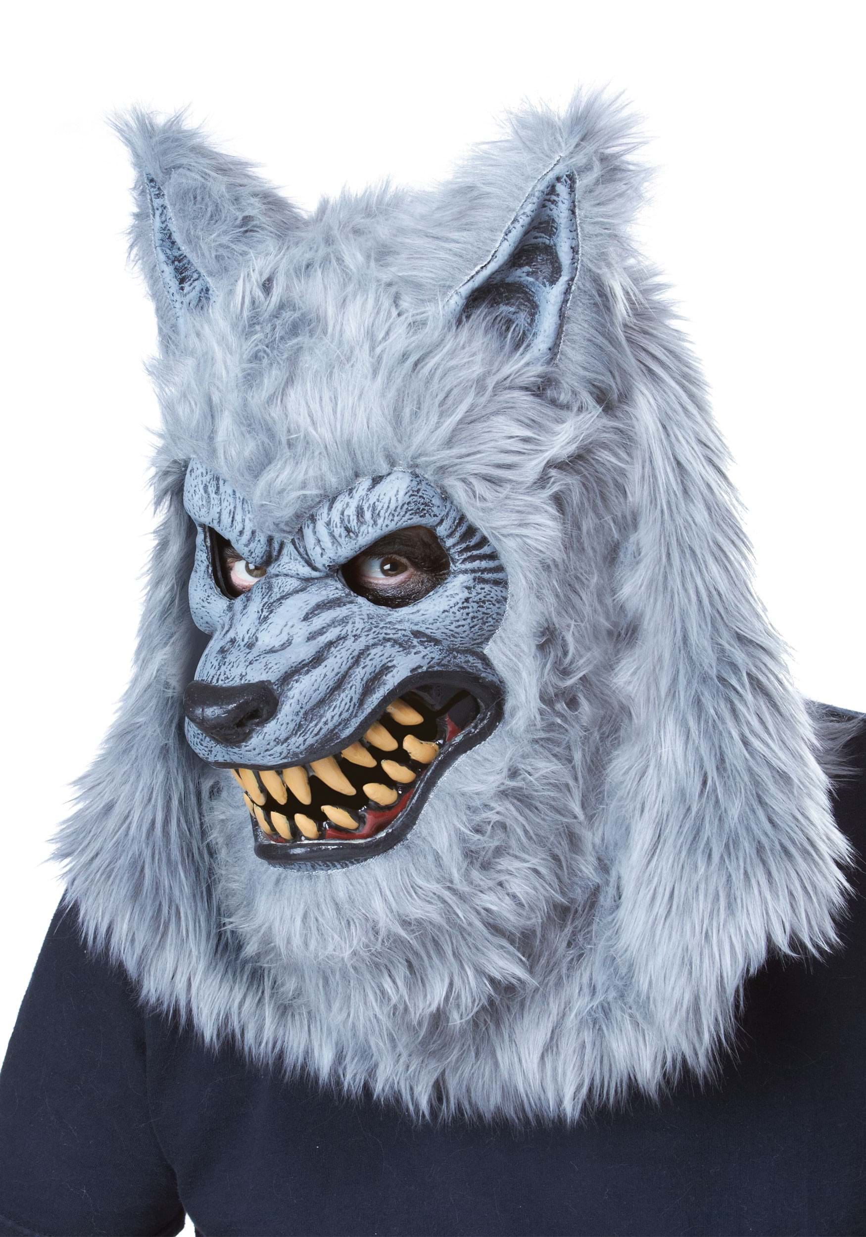 Adult Blood Moon Ani-Motion Werewolf Mask | Werewolf Accessories