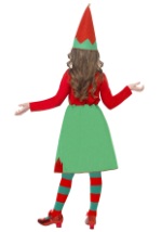 Girls Santa's Little Helper Costume Back