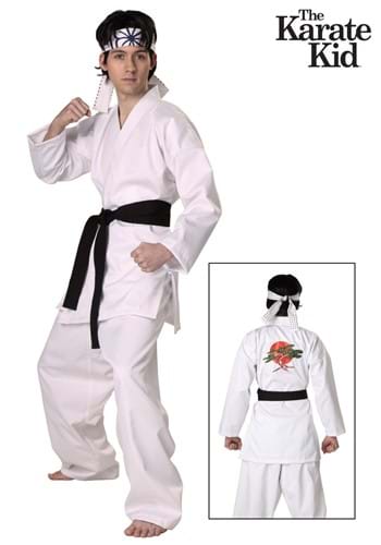 Authentic Karate Kid Daniel San Costume-1