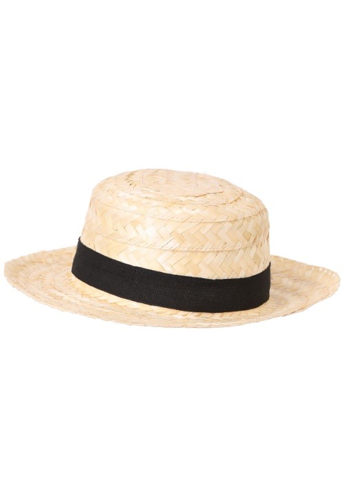 Straw Skimmer Hat for Adults