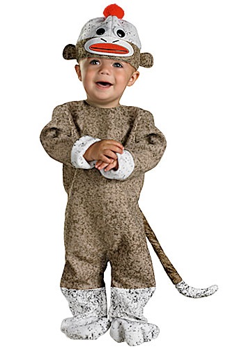 Infant Sock Monkey Costume