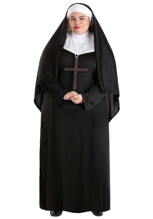 Plus Size Traditional Nun Costume