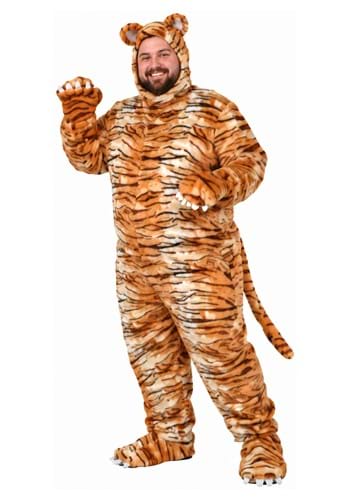 Plus Size Tiger Costume upd