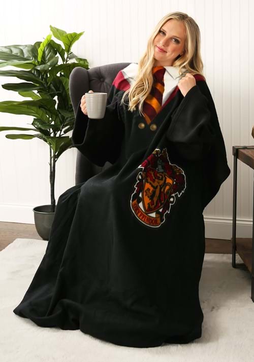Harry Potter Gryffindor Robe Adult Comfy Throw