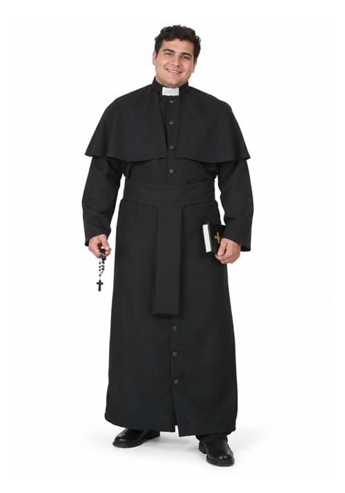 Plus Size Deluxe Priest Costume Upd 1