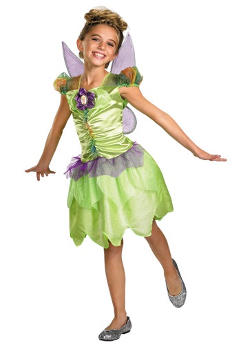 Girls Tinkerbell Rainbow Costume