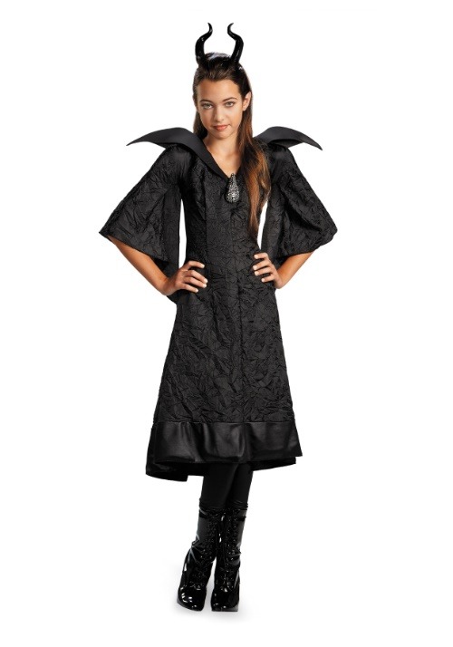 Girls Classic Maleficent Christening Gown